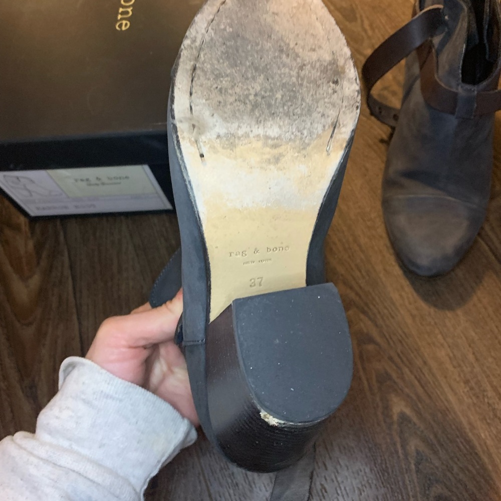 Rag & Bone Harrow Boot In Slate - image 3